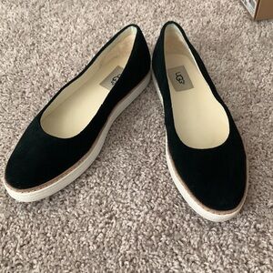 Suede black UGG